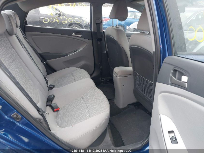 2016 Hyundai Accent Gl VIN: KMHCT4AE6GU006700 Lot: 12451148