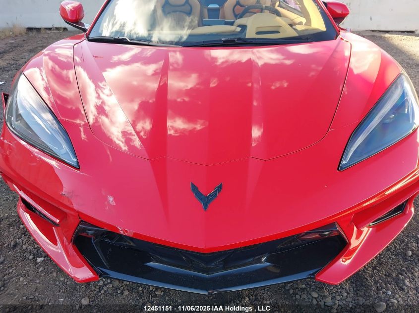 2025 Chevrolet Corvette Stingray 3Lt VIN: 1G1YC3D47S5113175 Lot: 12451151