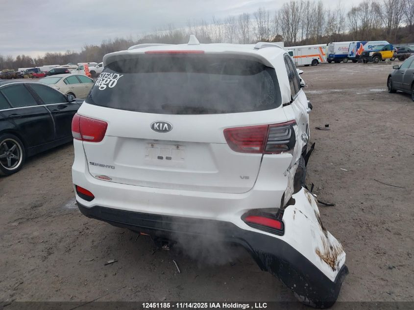 2019 Kia Sorento 2.4L Lx/3.3L Lx VIN: 5XYPGDA5XKG433365 Lot: 12451185