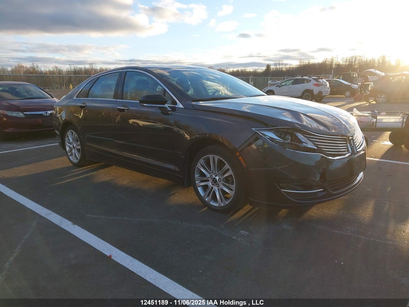 3LN6L2LU7ER827296 2014 Lincoln Mkz Hybrid auction photo 1
