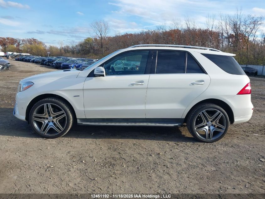 2012 Mercedes-Benz Ml 350 4Matic VIN: 4JGDA5HB4CA030856 Lot: 12451192