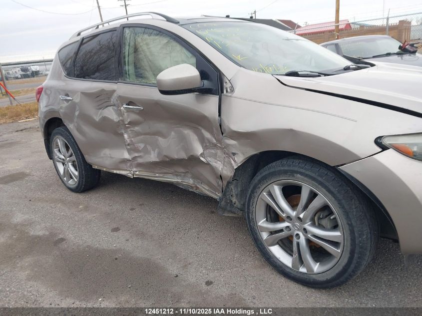 2009 Nissan Murano Le VIN: JN8AZ18W69W137032 Lot: 12451212