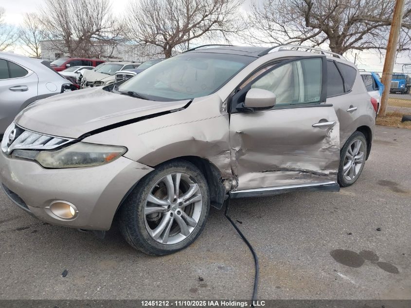 2009 Nissan Murano Le VIN: JN8AZ18W69W137032 Lot: 12451212