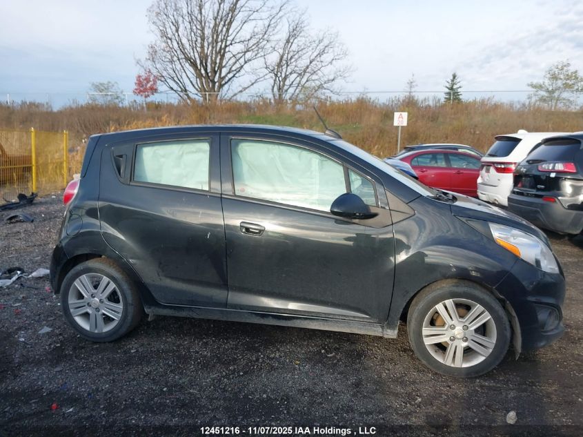 2015 Chevrolet Spark Ls Cvt VIN: KL8CB6S93FC742463 Lot: 12451216