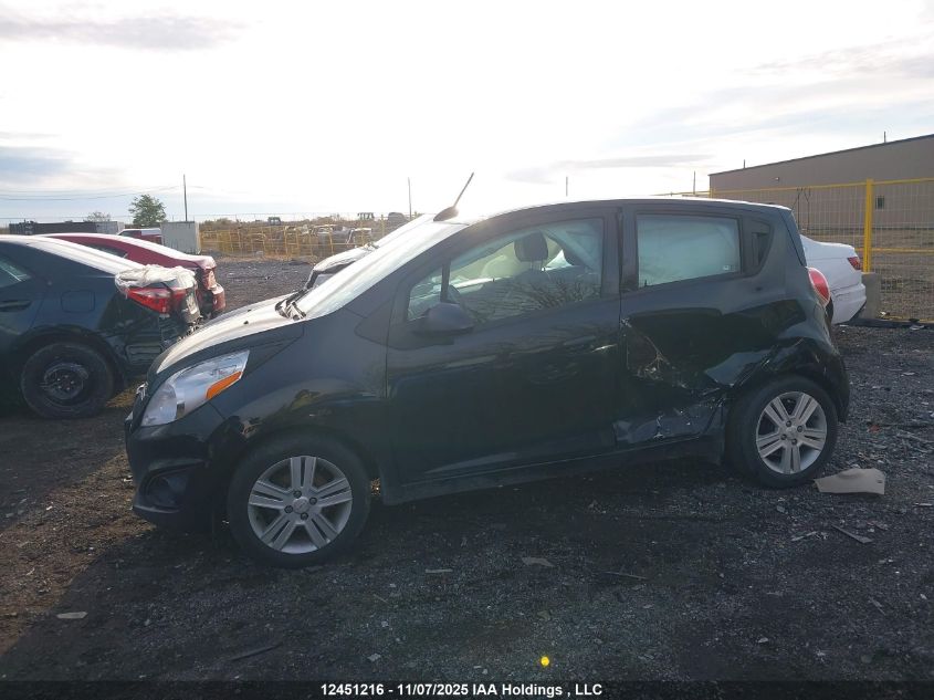 2015 Chevrolet Spark Ls Cvt VIN: KL8CB6S93FC742463 Lot: 12451216