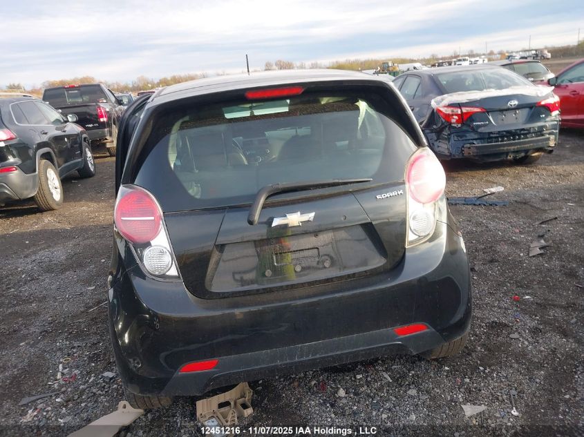 2015 Chevrolet Spark Ls Cvt VIN: KL8CB6S93FC742463 Lot: 12451216