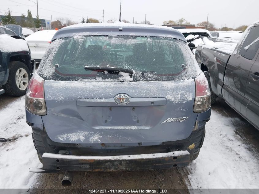 2008 Toyota Matrix Wagon VIN: 2T1KR32E78C705615 Lot: 12451227