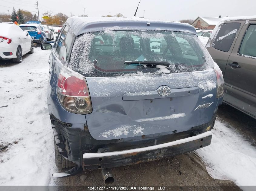 2008 Toyota Matrix Wagon VIN: 2T1KR32E78C705615 Lot: 12451227