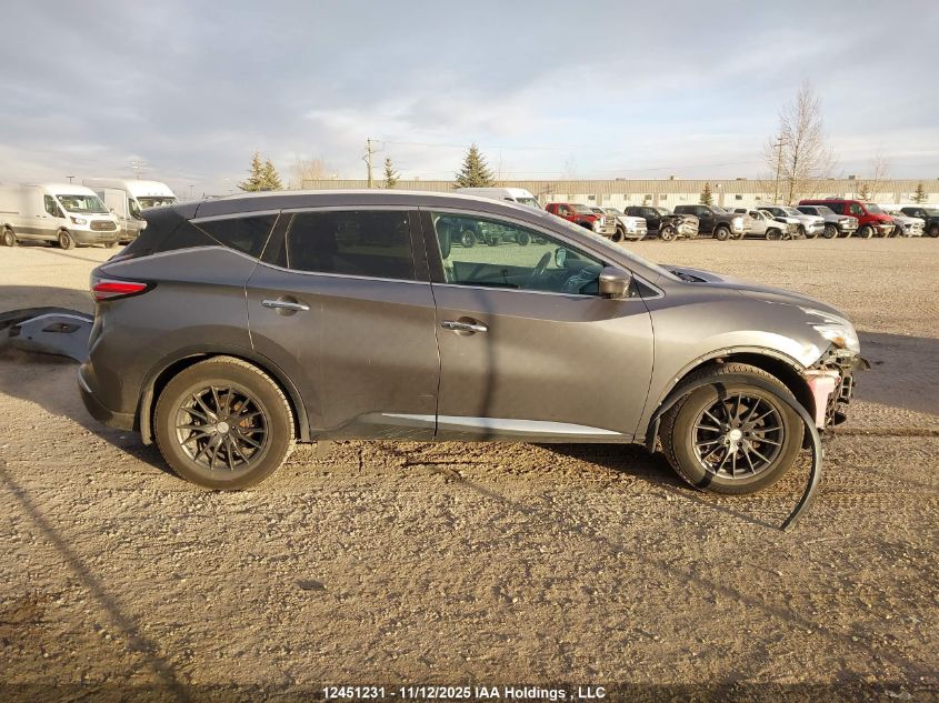2015 Nissan Murano S/Sl/Sv/Platinum VIN: 5N1AZ2MH4FN287727 Lot: 12451231