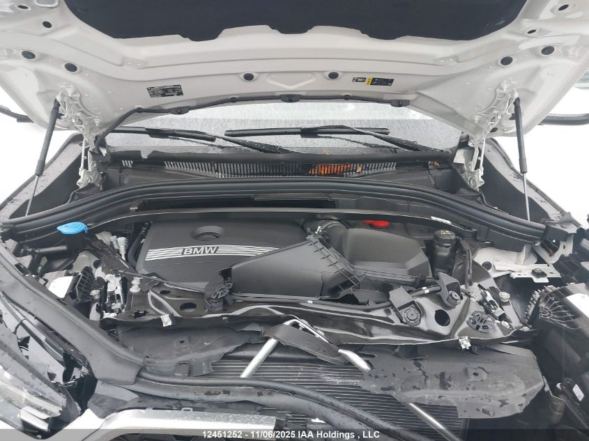 2025 BMW X2 xDrive28I VIN: WBX63GM03S5347237 Lot: 12451252