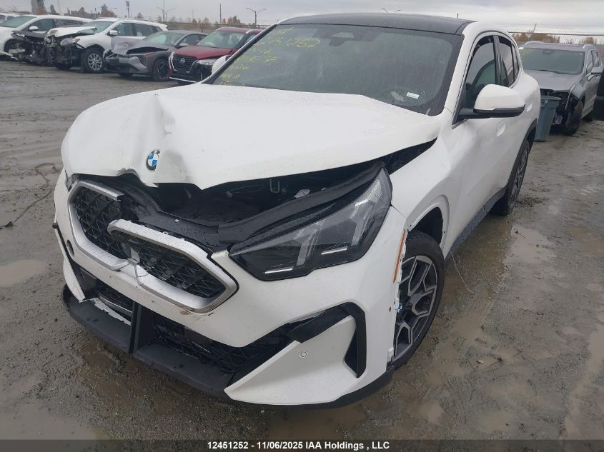 2025 BMW X2 xDrive28I VIN: WBX63GM03S5347237 Lot: 12451252