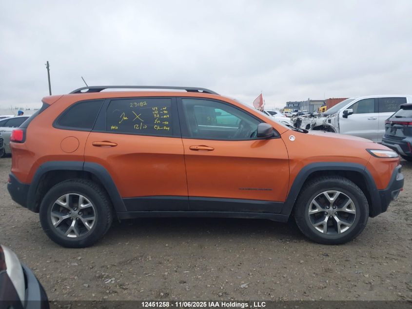 2015 Jeep Cherokee Trailhawk VIN: 1C4PJMBS6FW702220 Lot: 12451258