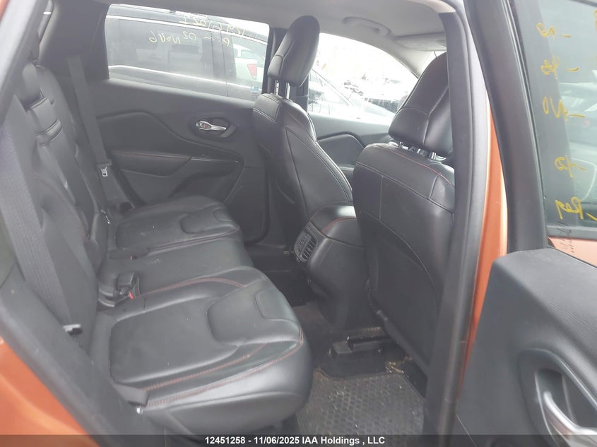 2015 Jeep Cherokee Trailhawk VIN: 1C4PJMBS6FW702220 Lot: 12451258