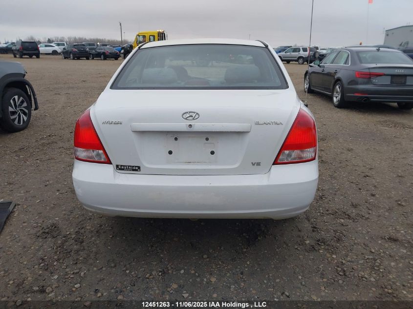 2003 Hyundai Elantra Gls/Gt VIN: KMHDN45D53U502999 Lot: 12451263