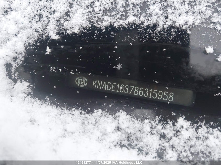 KNADE163786315958 2008 KIA RIO photo no. 9