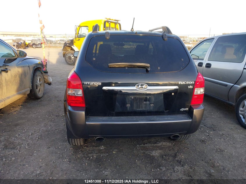 2008 Hyundai Tucson Gl V6/Limited VIN: KM8JM72DX8U886846 Lot: 12451300