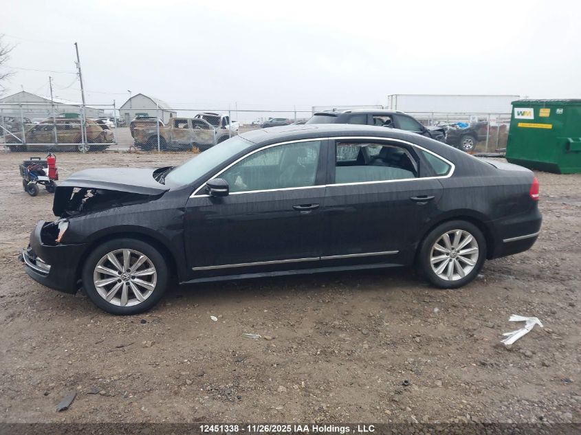 2014 Volkswagen Passat 1.8 Tsi Highline VIN: 1VWCS7A34EC085789 Lot: 12451338