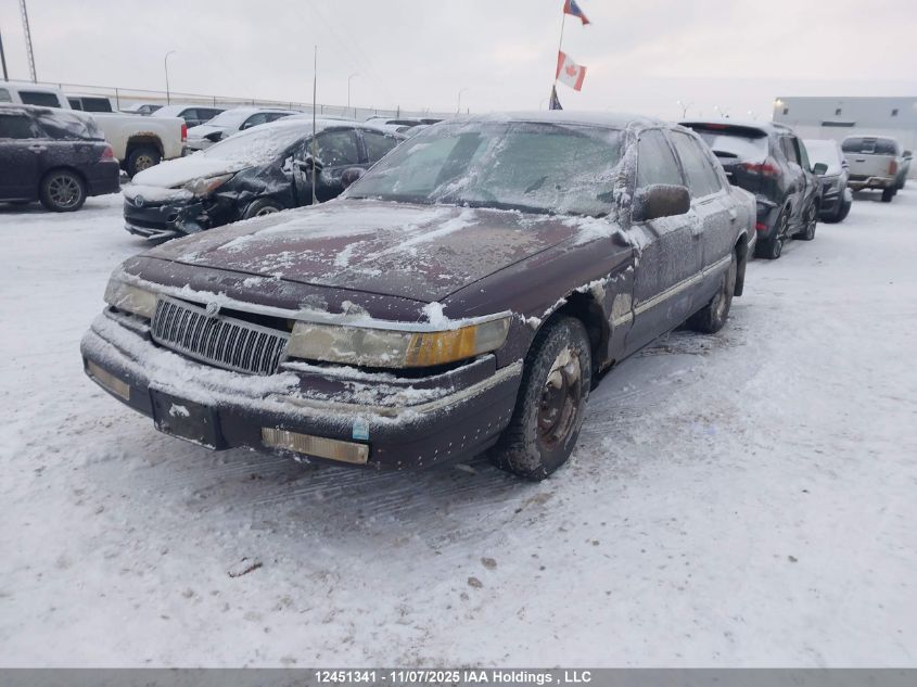 1993 Mercury Grand Marquis Ls VIN: 2MELM75W2PX623914 Lot: 12451341