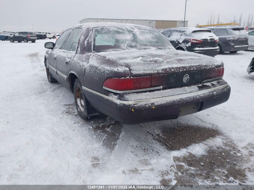 1993 Mercury Grand Marquis Ls VIN: 2MELM75W2PX623914 Lot: 12451341