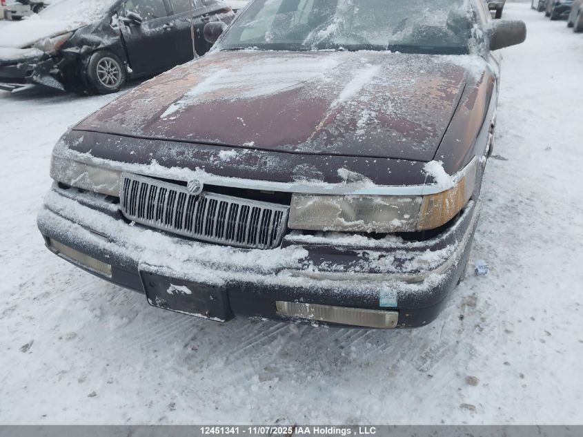 1993 Mercury Grand Marquis Ls VIN: 2MELM75W2PX623914 Lot: 12451341