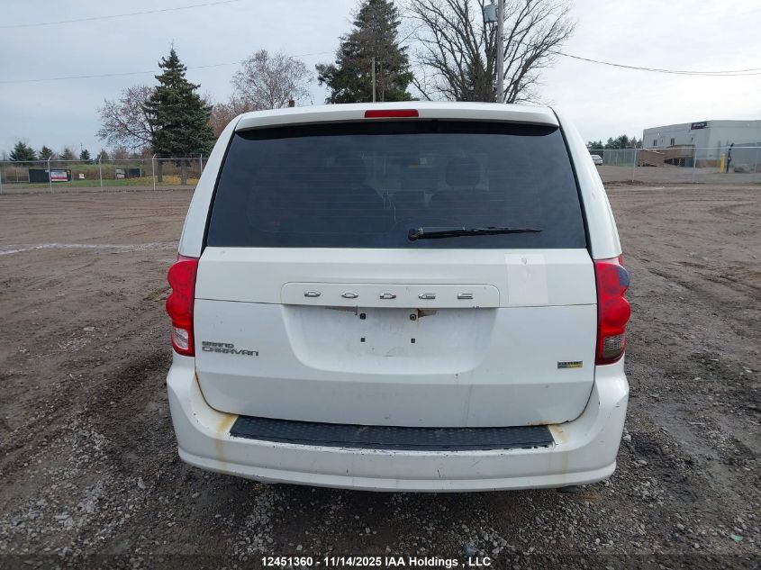 2016 Dodge Grand Caravan Se/Sxt VIN: 2C4RDGBG4GR103789 Lot: 12451360