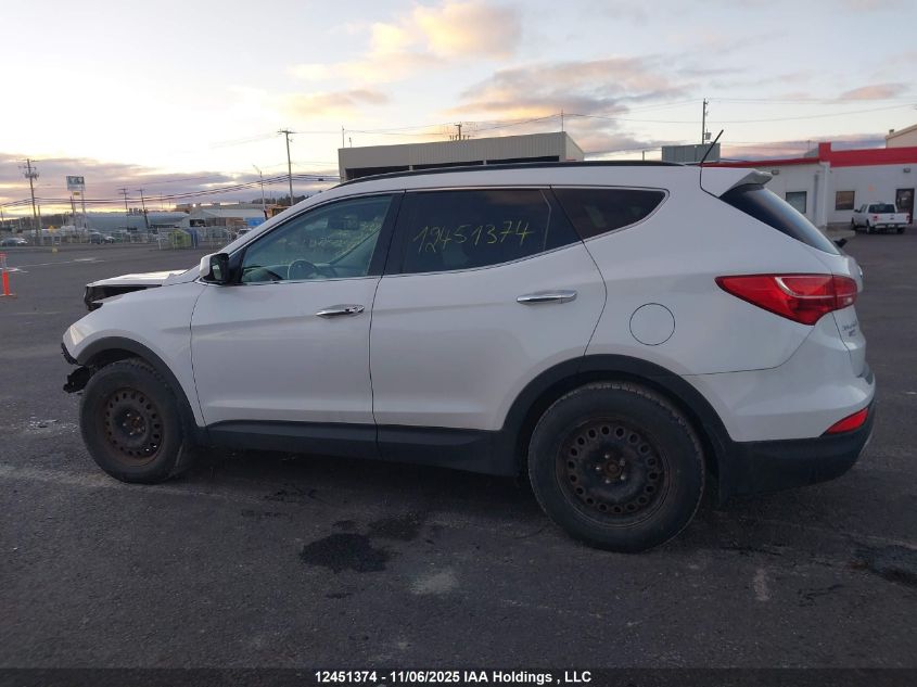 2016 Hyundai Santa Fe Sport 2.0T Premium Adventure Edition VIN: 5XYZUDLA8GG364176 Lot: 12451374