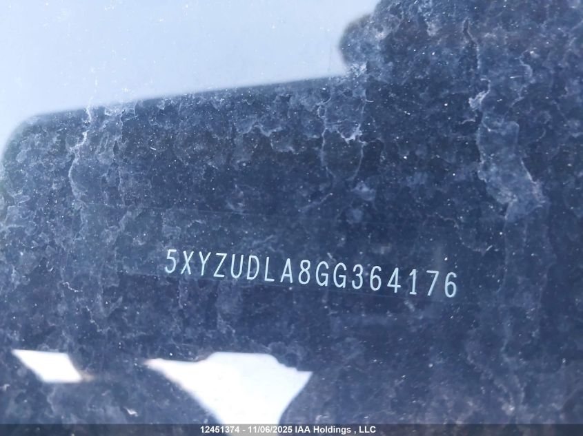 2016 Hyundai Santa Fe Sport 2.0T Premium Adventure Edition VIN: 5XYZUDLA8GG364176 Lot: 12451374