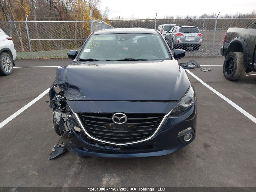 2014 Mazda Mazda3 Gt-Sky VIN: JM1BM1W3XE1178486 Lot: 12451380
