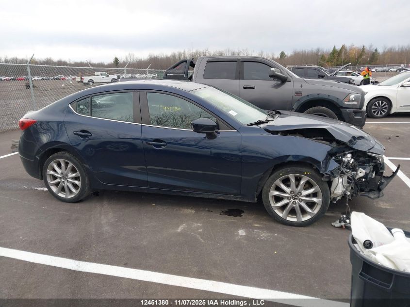 2014 Mazda Mazda3 Gt-Sky VIN: JM1BM1W3XE1178486 Lot: 12451380