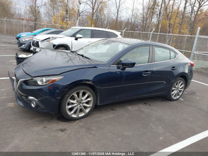 2014 Mazda Mazda3 Gt-Sky VIN: JM1BM1W3XE1178486 Lot: 12451380