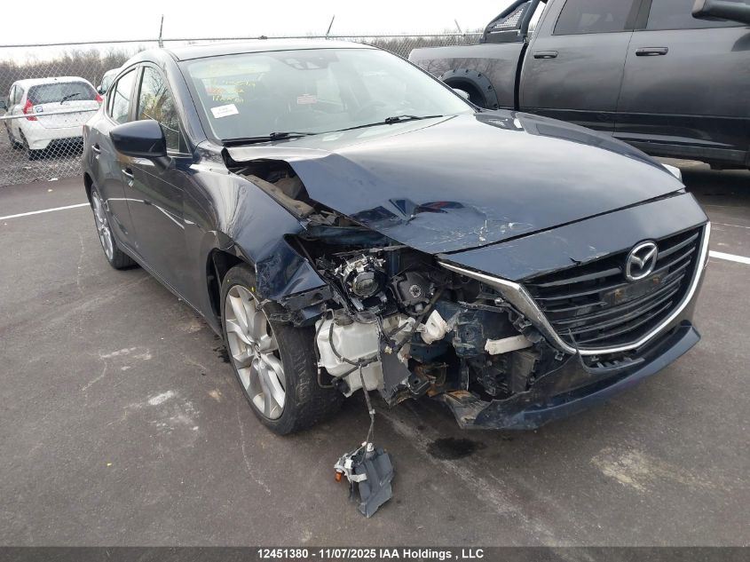 2014 Mazda Mazda3 Gt-Sky VIN: JM1BM1W3XE1178486 Lot: 12451380