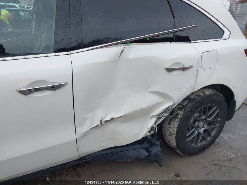 2016 Acura Mdx VIN: 5FRYD4H42GB503304 Lot: 12451383