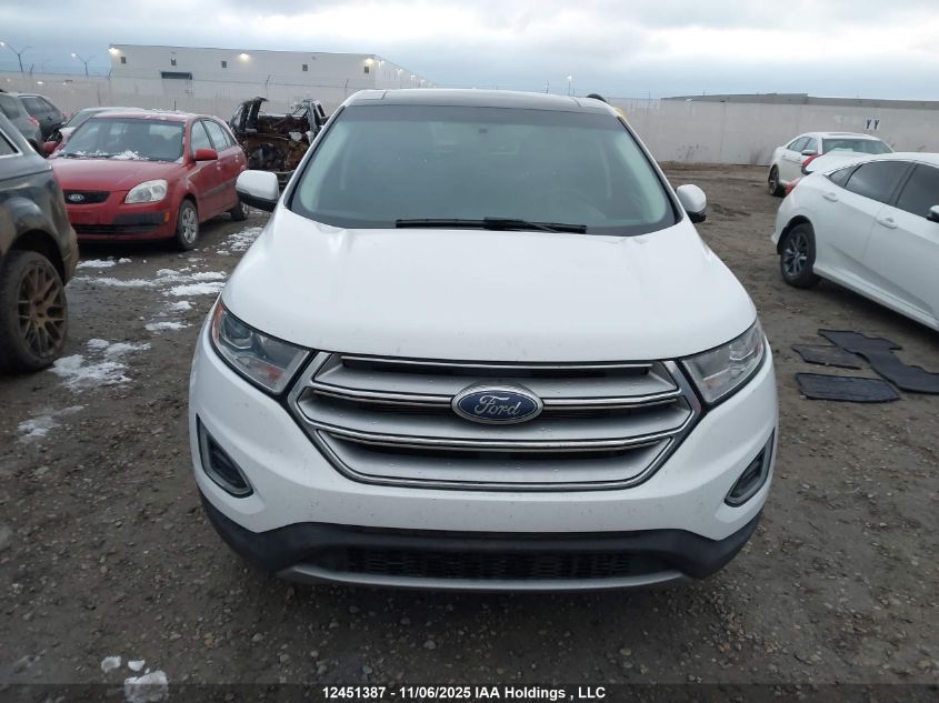 2016 Ford Edge Sel VIN: 2FMPK4J86GBB00564 Lot: 12451387