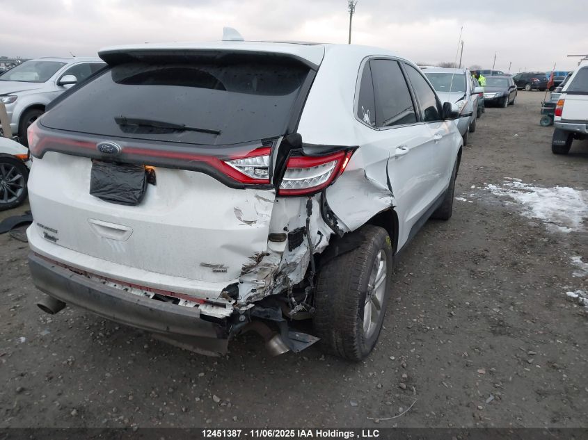 2016 Ford Edge Sel VIN: 2FMPK4J86GBB00564 Lot: 12451387