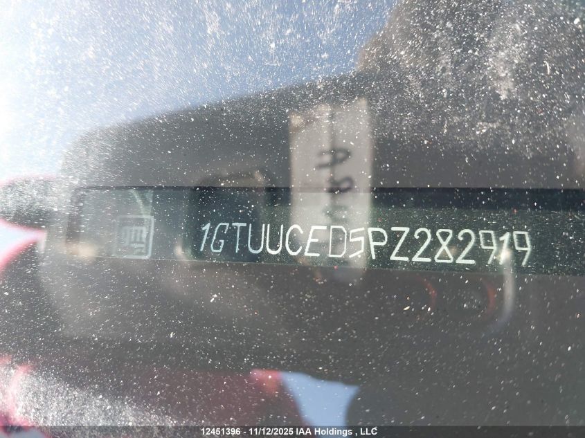 2023 GMC Sierra 1500 Elevation VIN: 1GTUUCED5PZ282919 Lot: 12451396