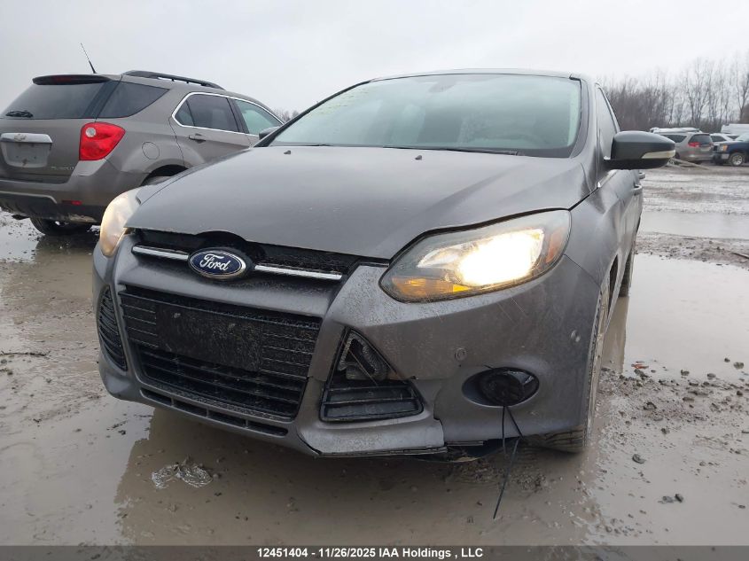 2012 Ford Focus Titanium VIN: 1FAHP3N23CL439549 Lot: 12451404