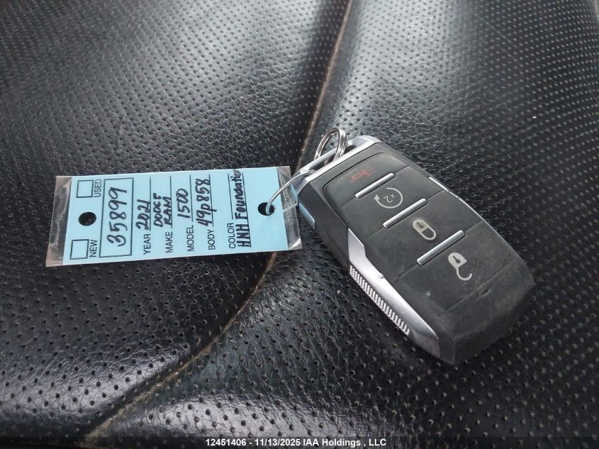 2021 Ram 1500 Rebel VIN: 1C6SRFLT7MN767240 Lot: 12451406