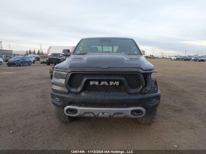 2021 Ram 1500 Rebel VIN: 1C6SRFLT7MN767240 Lot: 12451406