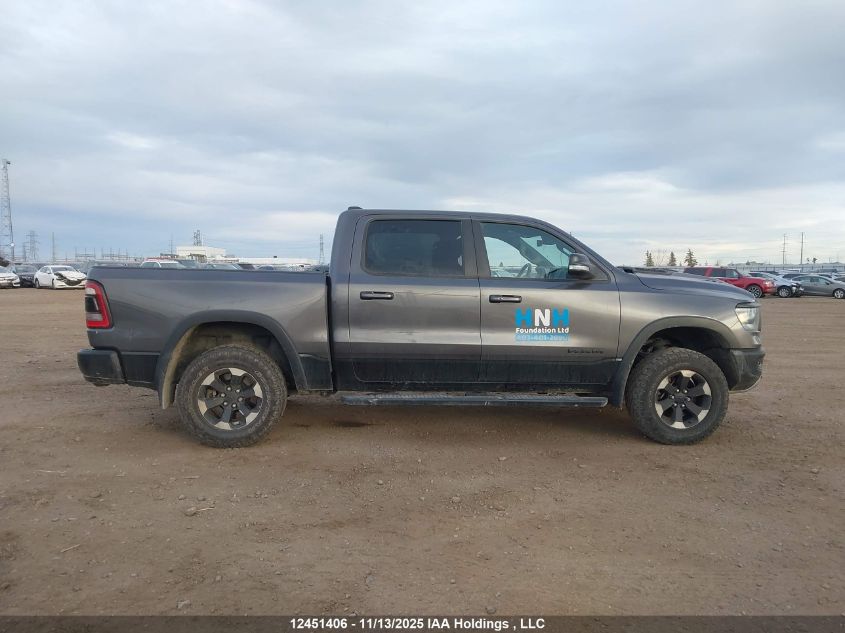 2021 Ram 1500 Rebel VIN: 1C6SRFLT7MN767240 Lot: 12451406