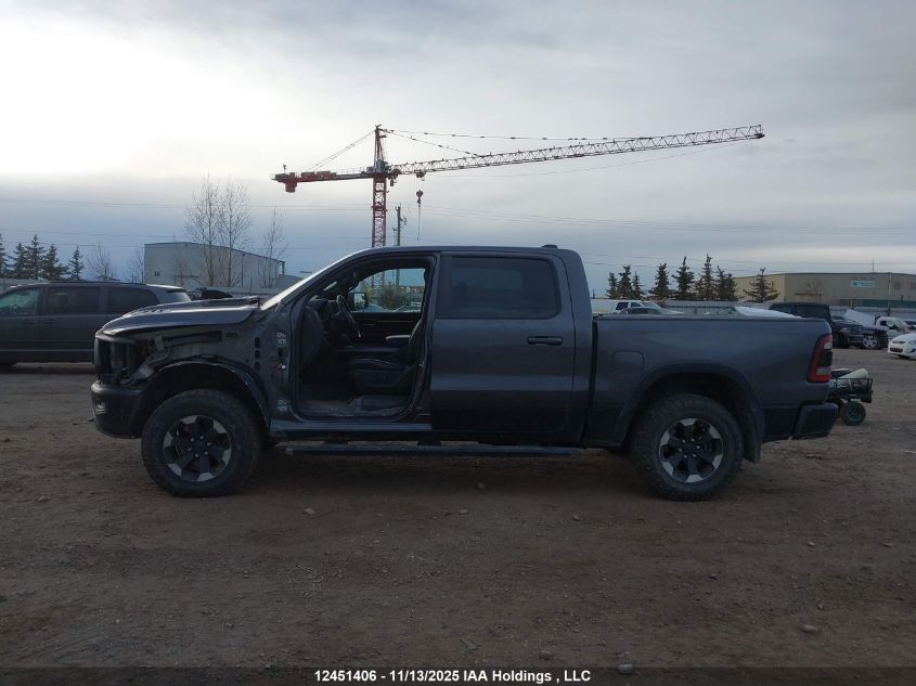 2021 Ram 1500 Rebel VIN: 1C6SRFLT7MN767240 Lot: 12451406