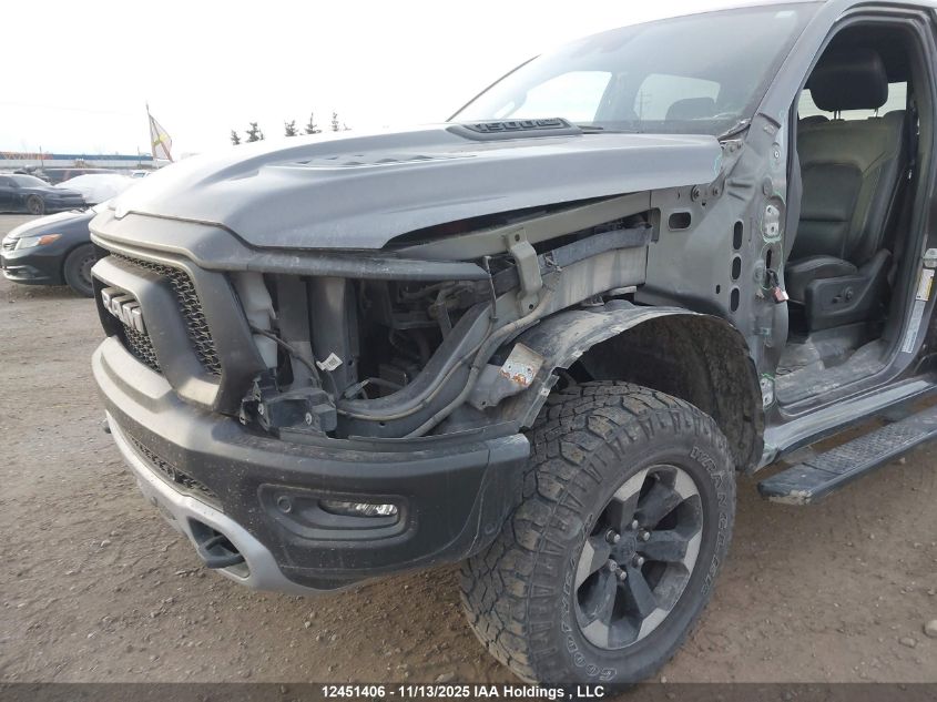 2021 Ram 1500 Rebel VIN: 1C6SRFLT7MN767240 Lot: 12451406