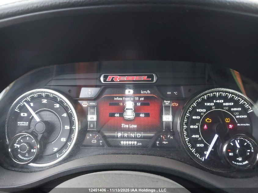 2021 Ram 1500 Rebel VIN: 1C6SRFLT7MN767240 Lot: 12451406