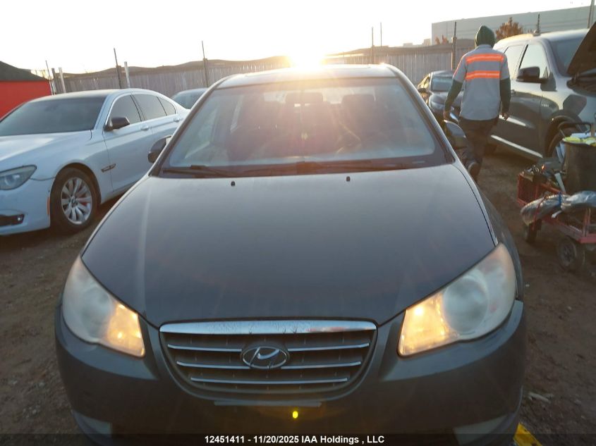 2009 Hyundai Elantra Gl/L VIN: KMHDU45D59U575219 Lot: 12451411