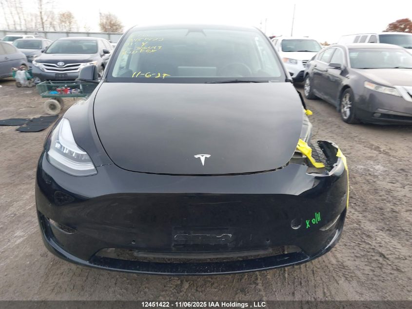 2021 Tesla Model Y VIN: 5YJYGAEE3MF306643 Lot: 12451422