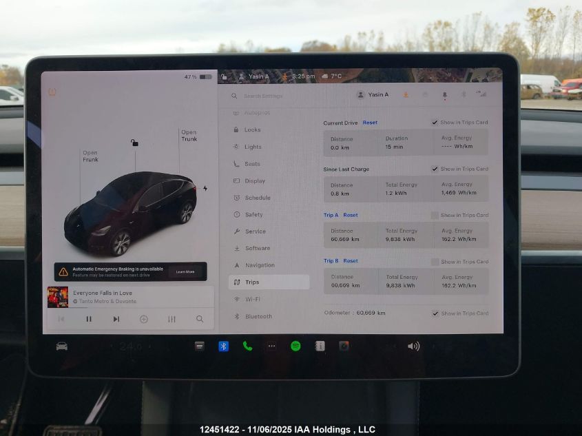2021 Tesla Model Y VIN: 5YJYGAEE3MF306643 Lot: 12451422