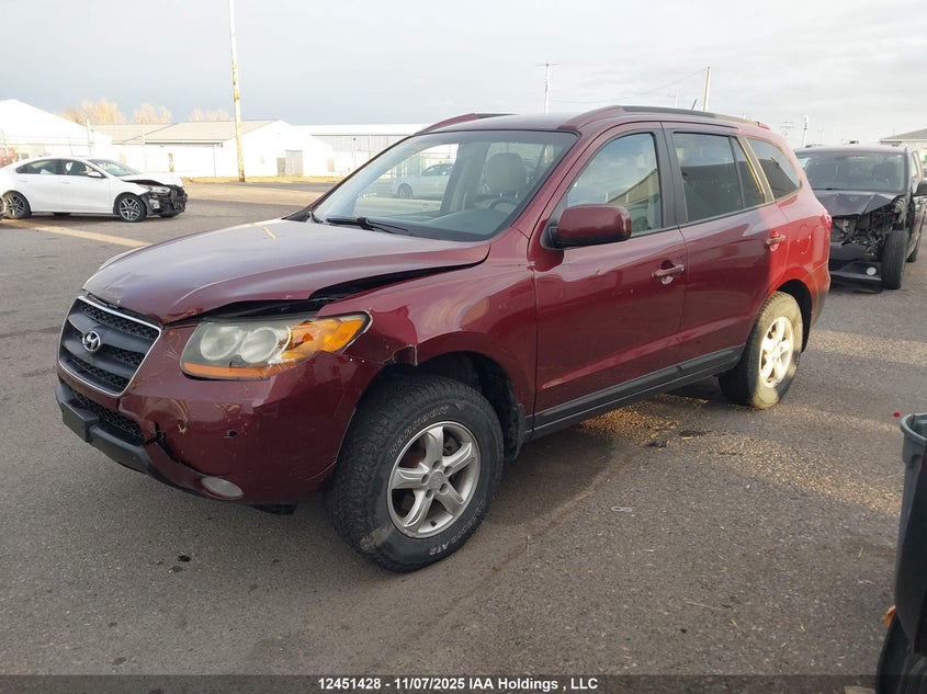 5NMSG13E99H291595 2009 HYUNDAI SANTA FE photo no. 2