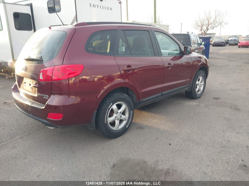 5NMSG13E99H291595 2009 HYUNDAI SANTA FE photo no. 4