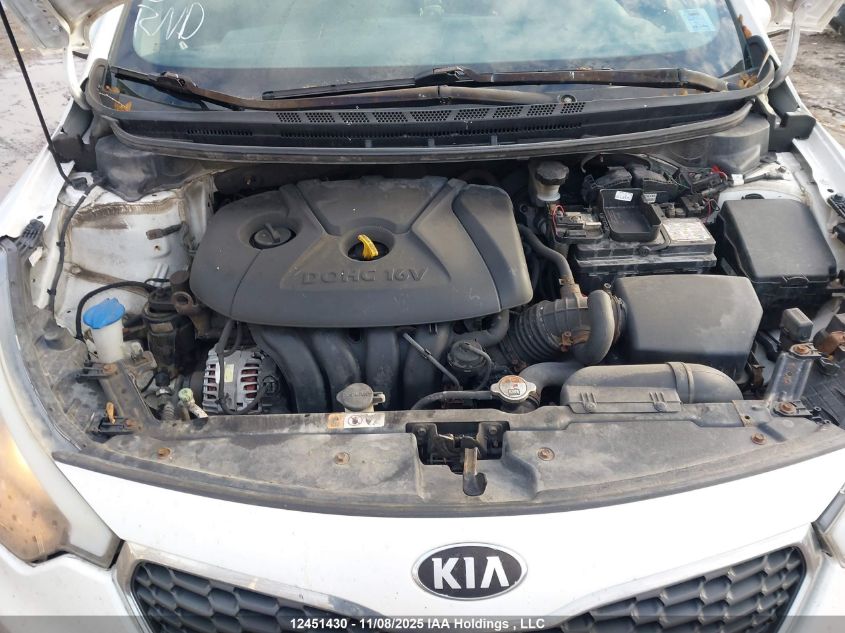 2014 Kia Forte 1.8L Lx/1.8L Lx+/1.8L Se VIN: KNAFX4A61E5128772 Lot: 12451430