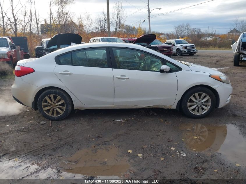 2014 Kia Forte 1.8L Lx/1.8L Lx+/1.8L Se VIN: KNAFX4A61E5128772 Lot: 12451430