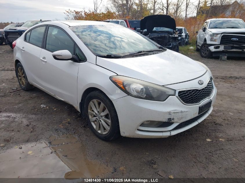 2014 Kia Forte 1.8L Lx/1.8L Lx+/1.8L Se VIN: KNAFX4A61E5128772 Lot: 12451430